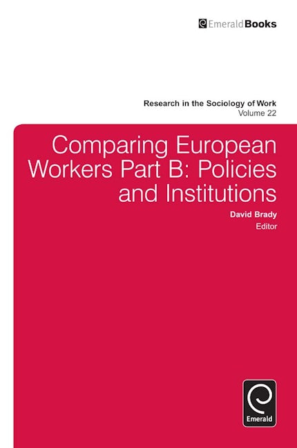 Book cover image for Comparing European Workers ISBN: 9780857249319